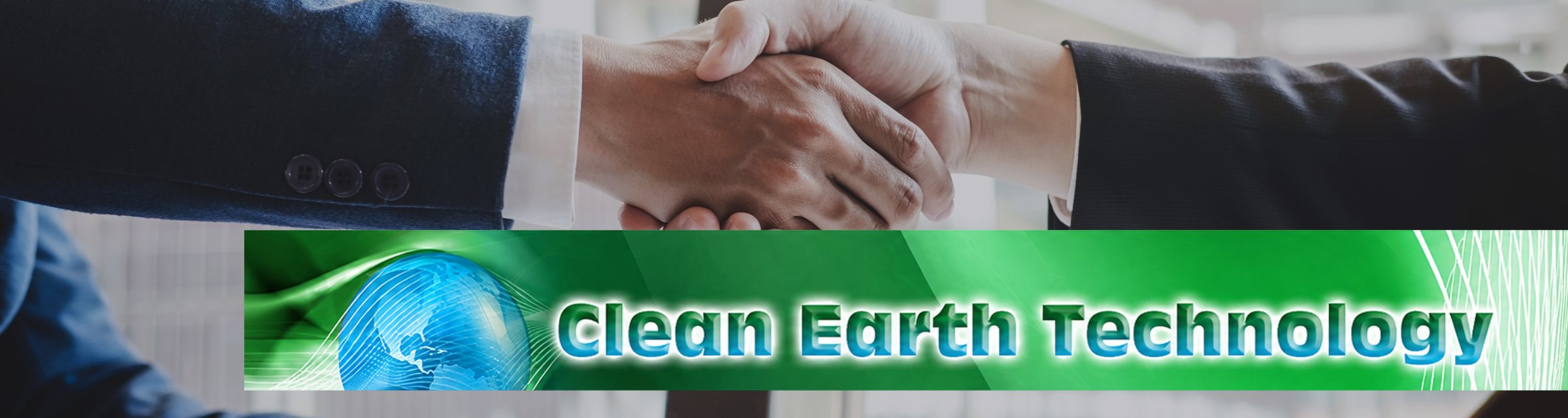 Geotech and Clean Earth Technologies partnership banner